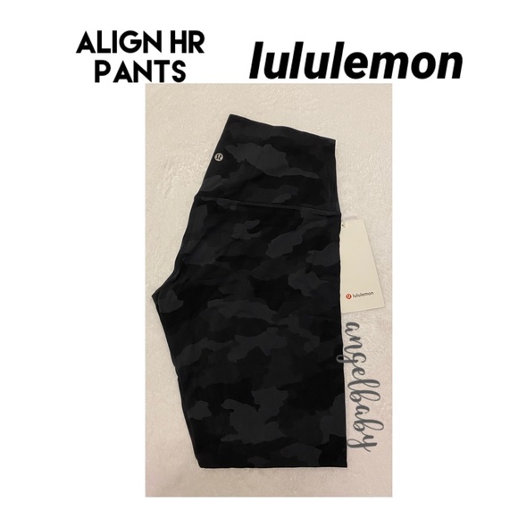 Lululemon Align HR Pant 28” in Heritage 365 Camo Deep Coal! - Picture 8 of 16